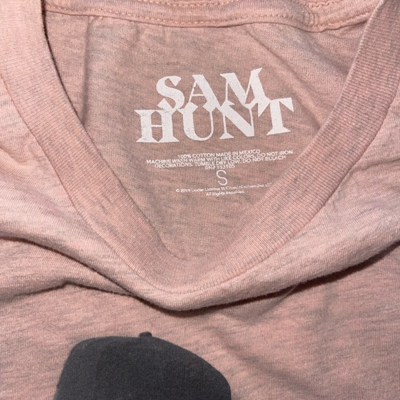 Sam Hunt Concert Tee from Stagecoach Festival 2019: Women’s Small - Picture 3 of 3